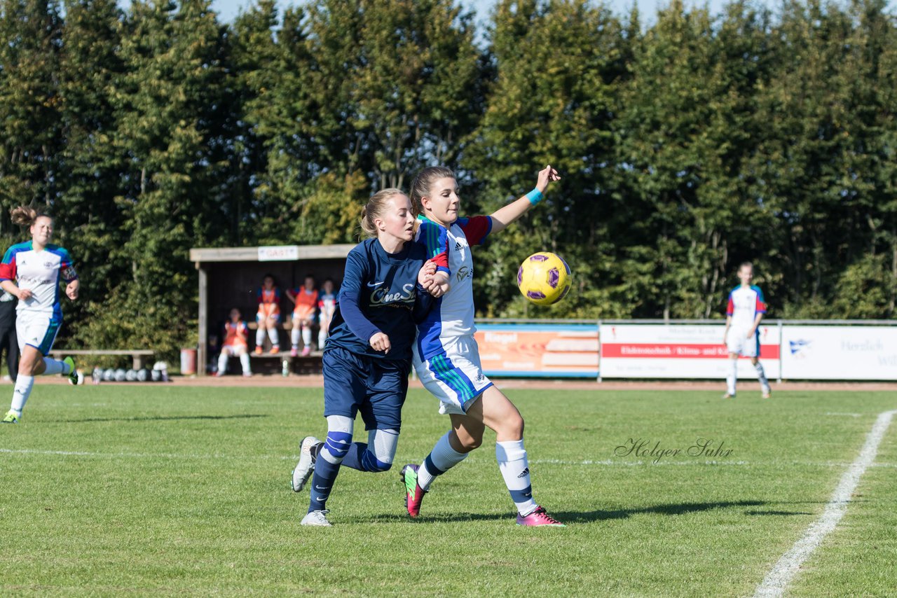 Bild 193 - B-Juniorinnen Krummesser SV - SV Henstedt Ulzburg : Ergebnis: 0:3